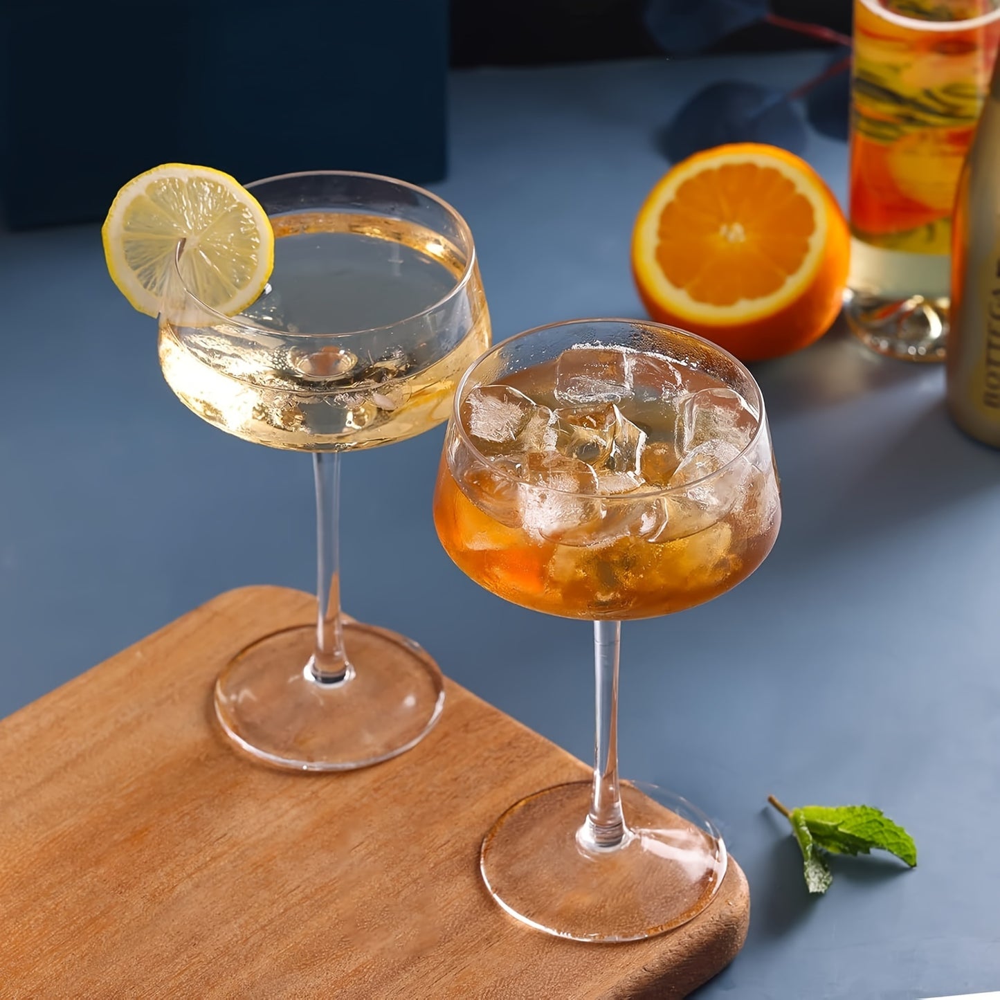 1/2/4 Stück, Cocktailglas-Set, Vintage-Weinglas, Martini-Glas-Set, Klassischer Weinglasbehälter, Champagnerglas-Set, Getränkeset, Barzubehör, Partyzubehör, Spülmaschinenfest, Bestes Partygeschenk - Kelche24