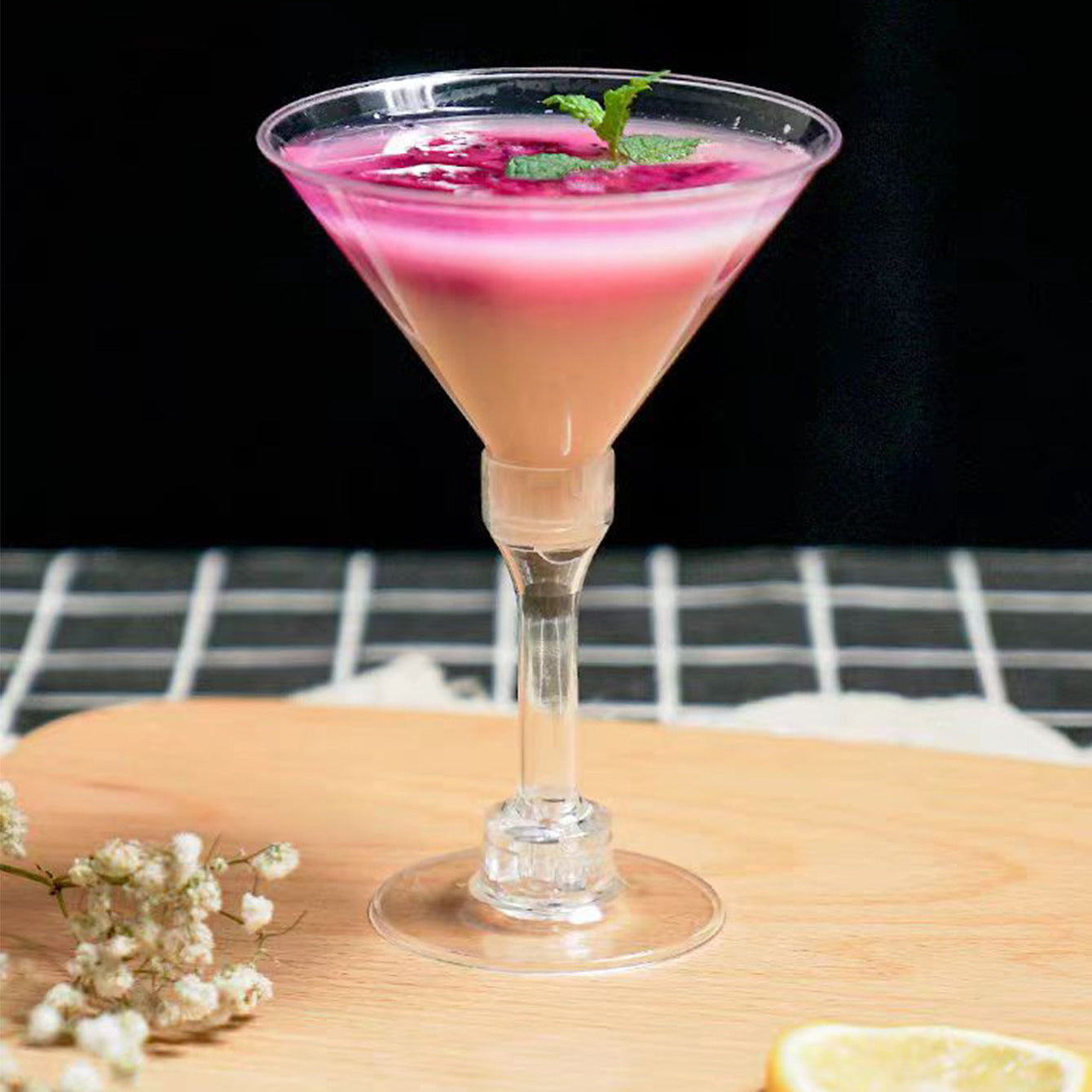 „5/12er Set unzerbrechliche Kristall-Gläser für Champagner & Cocktails