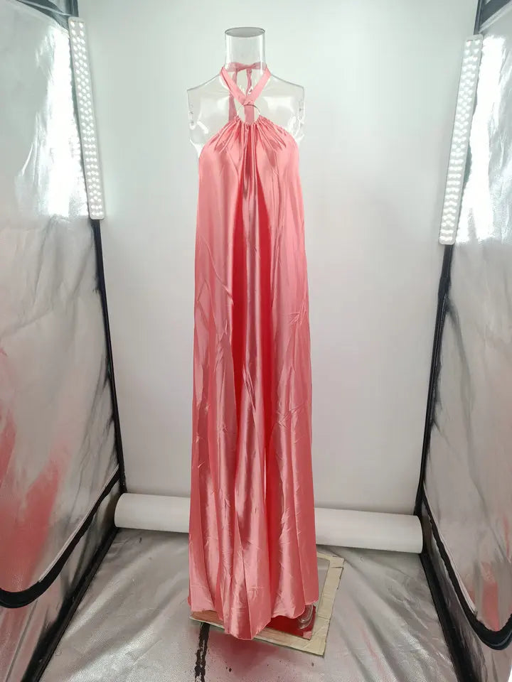 Damen Maxikleid A-linie - Kelche24