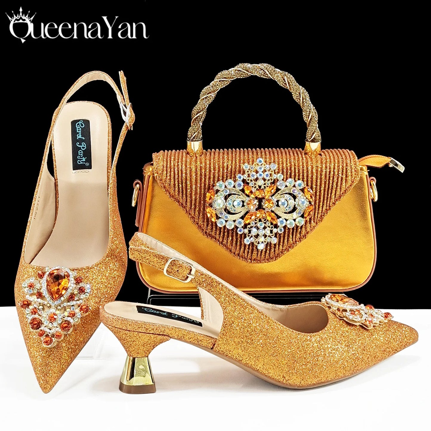Hochzeitsset Tasche und Schuhe - Kelche24