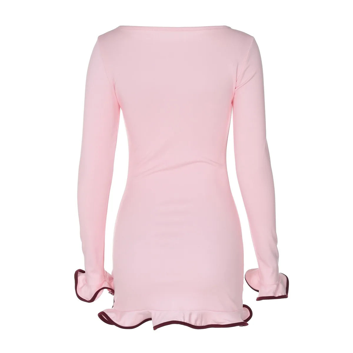 Sexy Wellen Kleid Damen - Kelche24