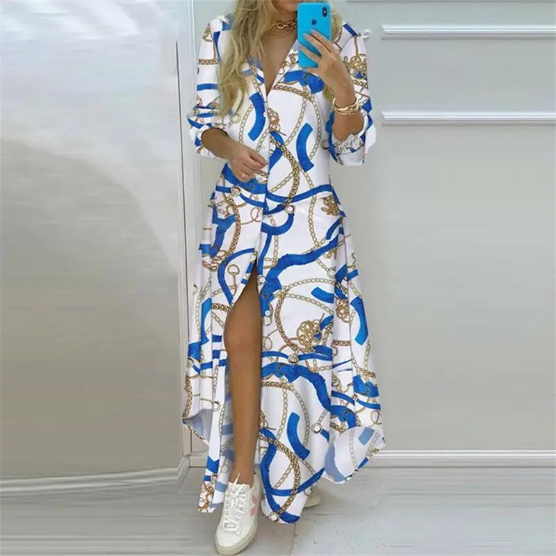 Sommer Maxikleid Boho Style - Kelche24