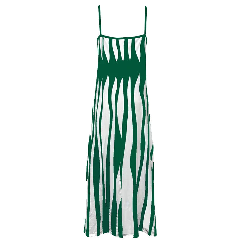 Damen Zebra Kleid - Kelche24