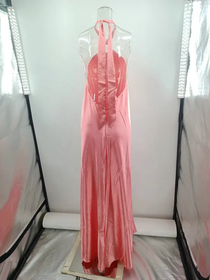 Damen Maxikleid A-linie - Kelche24