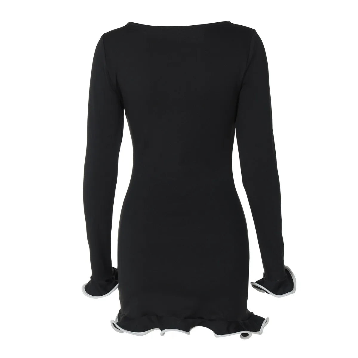 Sexy Wellen Kleid Damen - Kelche24