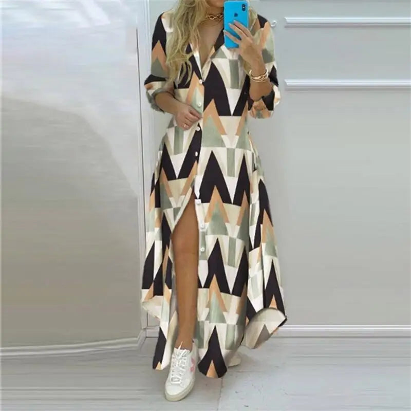 Sommer Maxikleid Boho Style - Kelche24