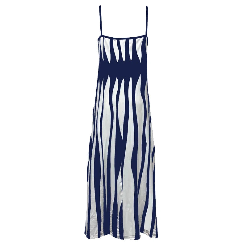 Damen Zebra Kleid - Kelche24