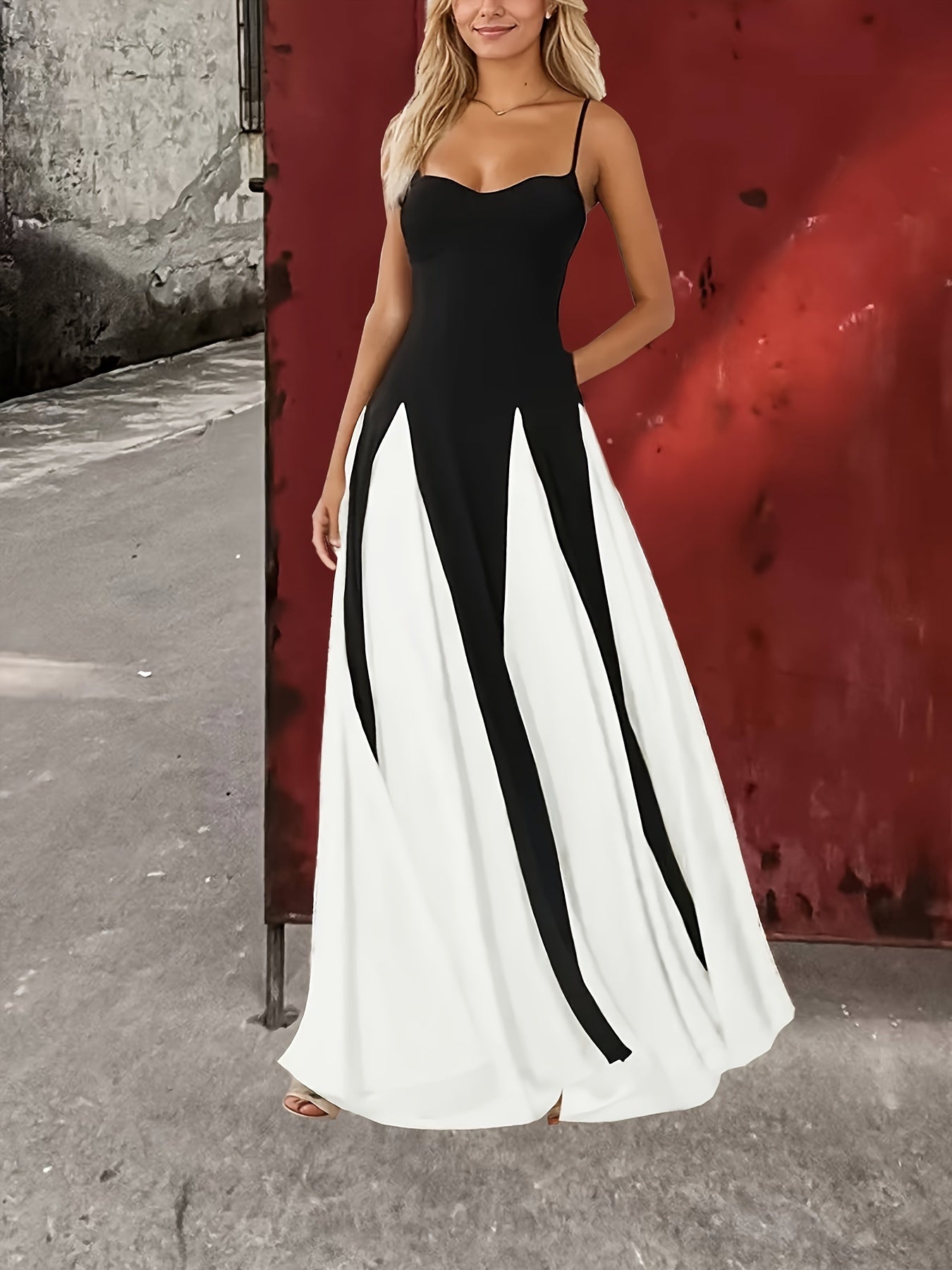 Elegantes und sexy Neckholder-Kleid mit BH-Oberteil - Kelche24