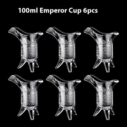 Kreatives Einfaches Bedrucktes Weinglas-Set - Kelche24