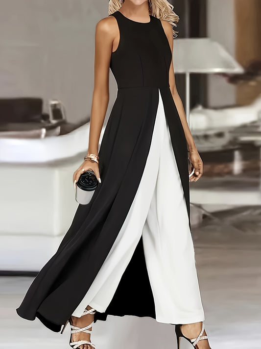 Jumpsuit für Damen Elegant Ärmellos - Kelche24