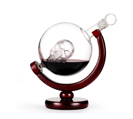 Glaskunst-Weinflasche - Kelche24