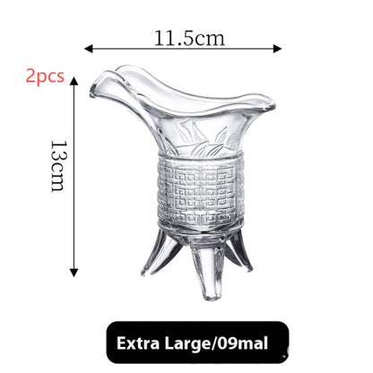 Kreatives Einfaches Bedrucktes Weinglas-Set - Kelche24