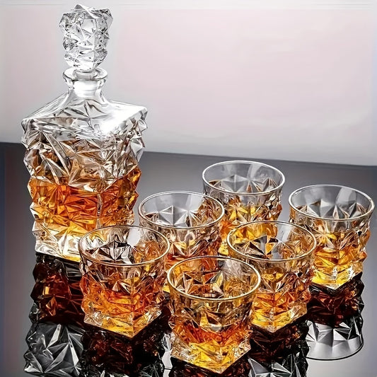 Set aus 4 Kristall-Whiskeygläsern – Elegante Gläser für Bar, Restaurant & Zuhause