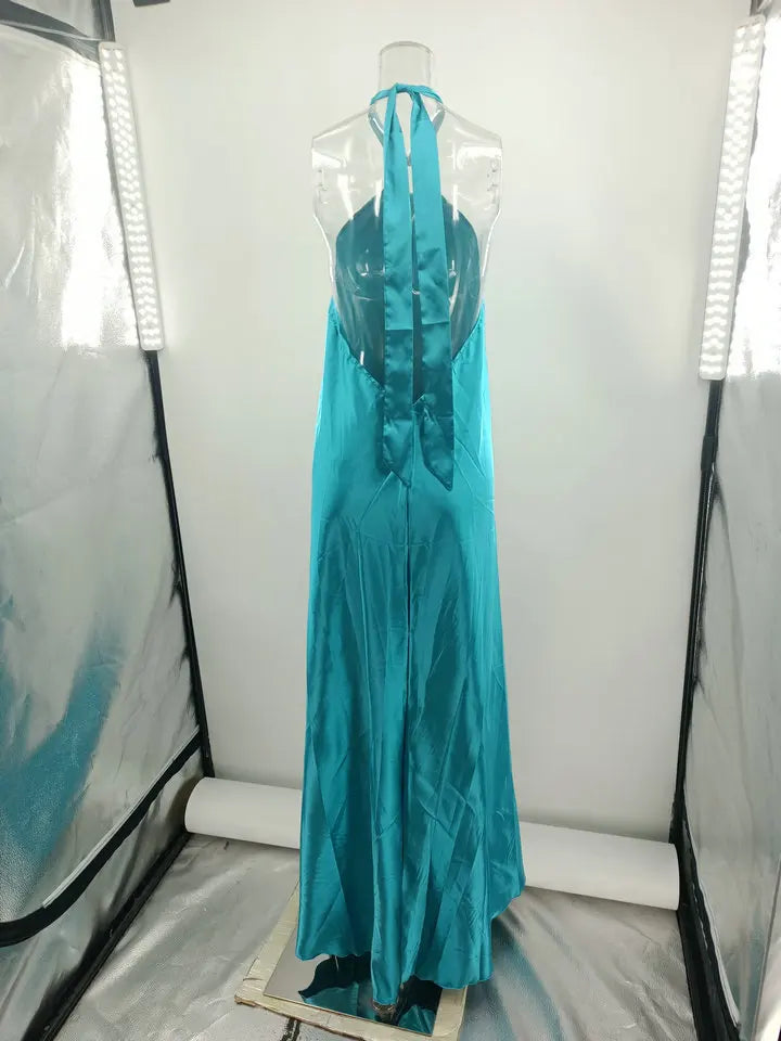 Damen Maxikleid A-linie - Kelche24