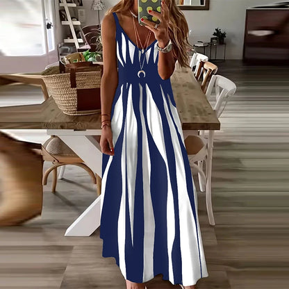 Damen Zebra Kleid - Kelche24