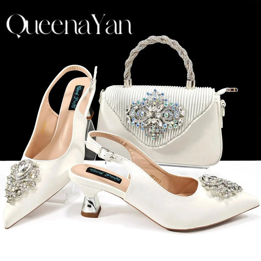 Hochzeitsset Tasche und Schuhe - Kelche24