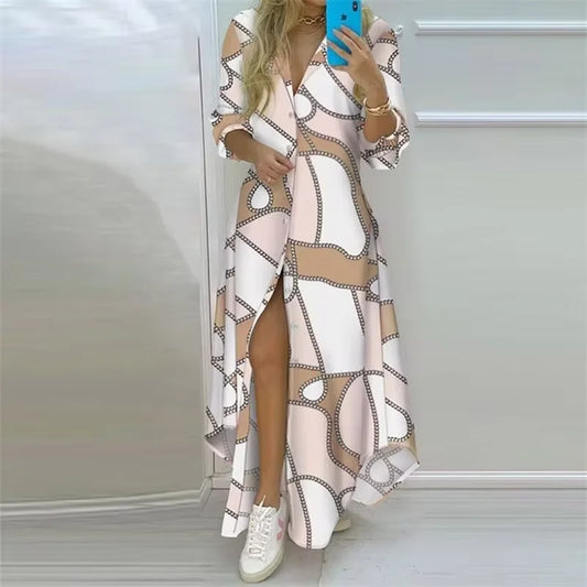 Sommer Maxikleid Boho Style - Kelche24