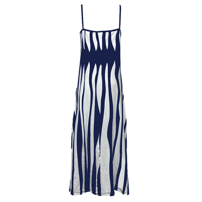 Damen Zebra Kleid - Kelche24