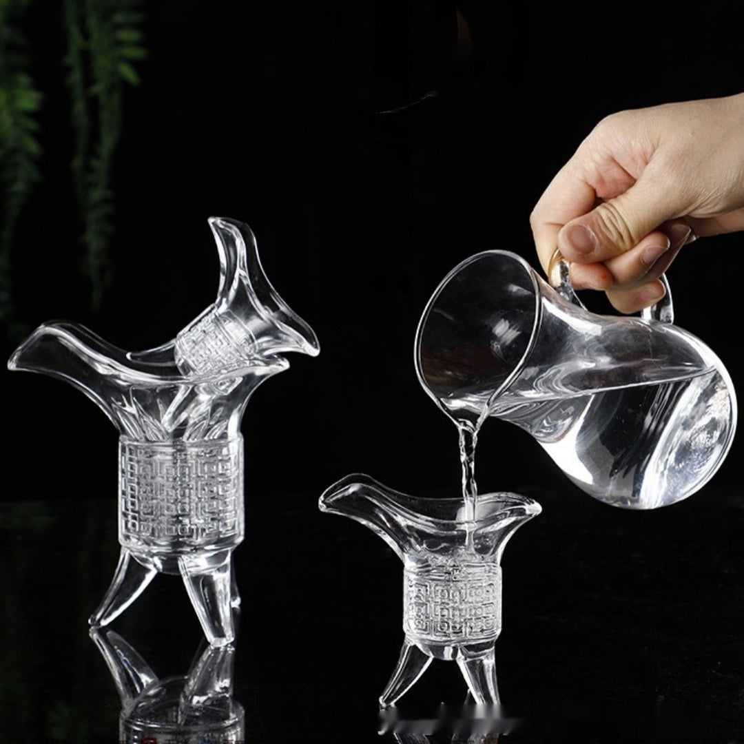 Kreatives Einfaches Bedrucktes Weinglas-Set - Kelche24