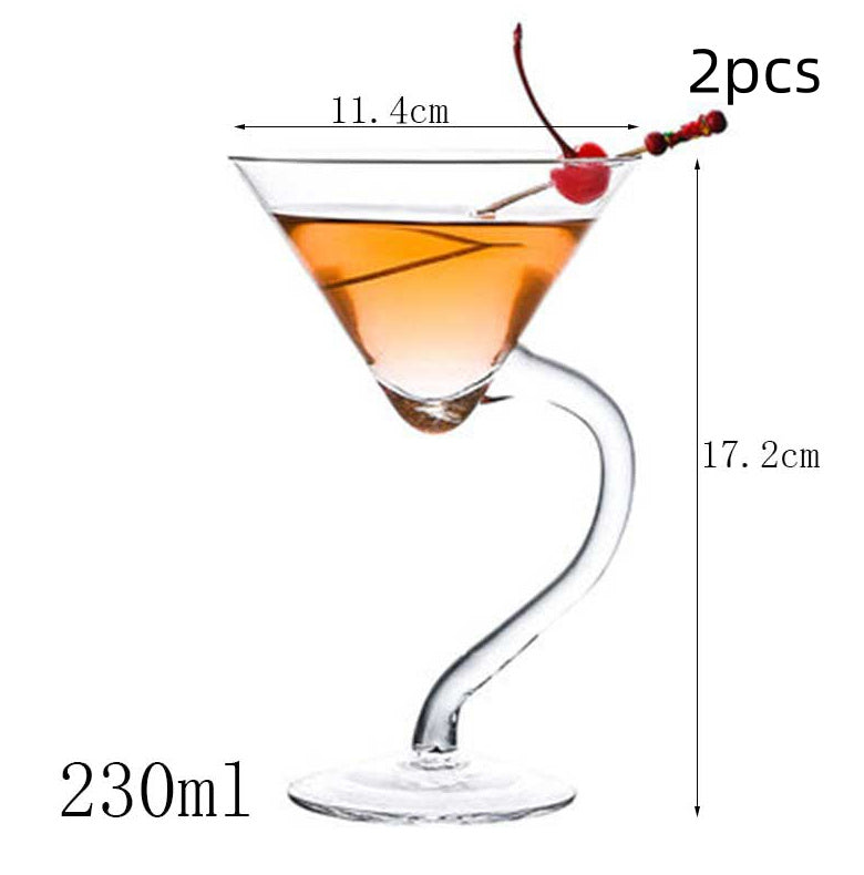 Kreatives Glas-Cocktailglas - Kelche24